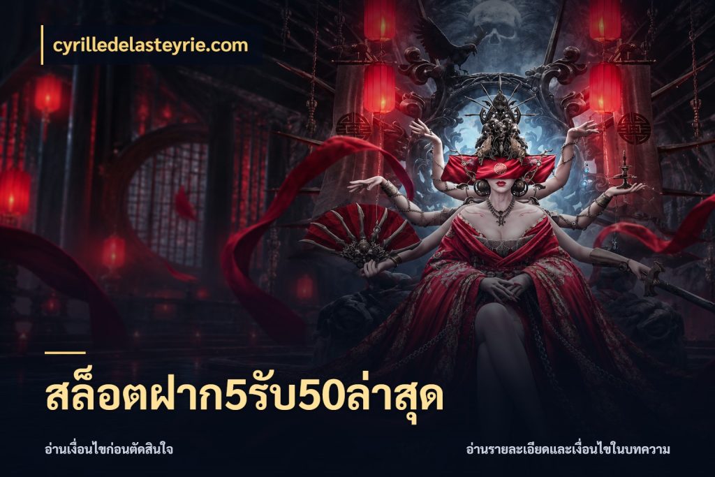 สล็อตฝาก5รับ50ล่าสุด เปิดมุมโปรให้เข้ากับเกมแนวโปรด สไตล์ cyrilledelasteyrie.com