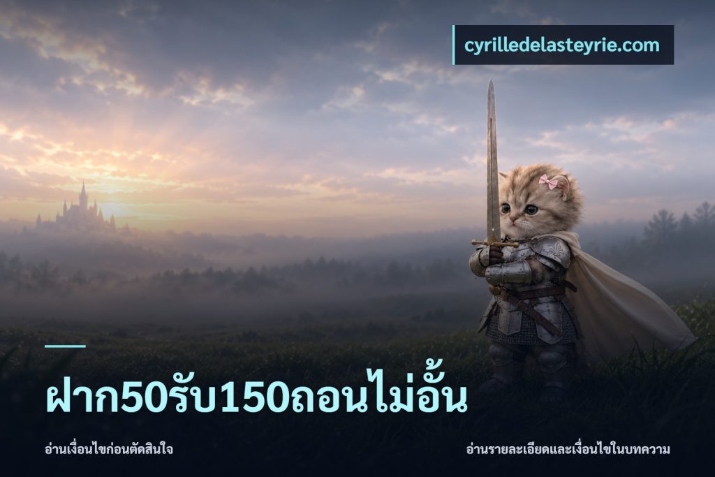 ฝาก50รับ150ถอนไม่อั้น