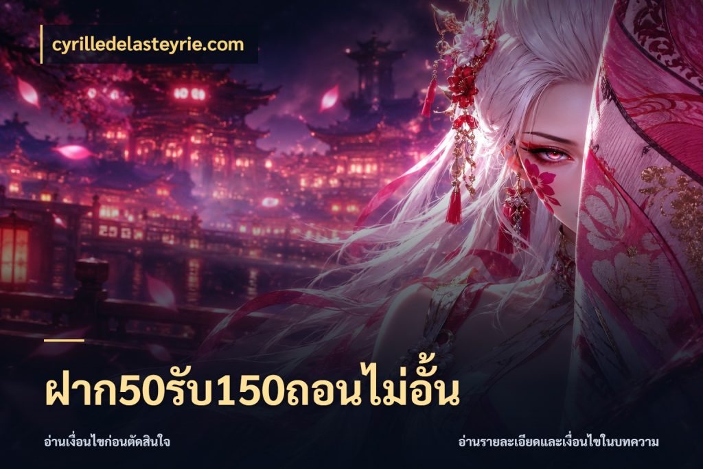 ฝาก50รับ150ถอนไม่อั้น เครดิตกับรูปแบบโปรที่ตรงใจ ในมุม cyrilledelasteyrie.com
