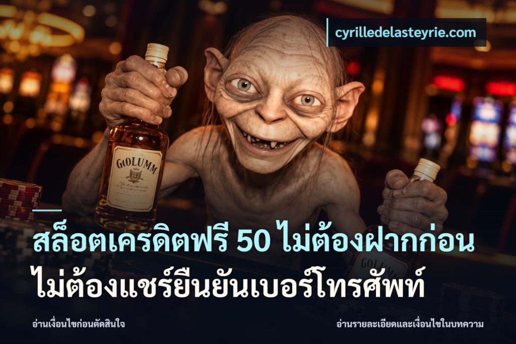 สล็อตเครดิตฟรี 50 ไม่ต้องฝากก่อนไม่ต้องแชร์ยืนยันเบอร์โทรศัพท์