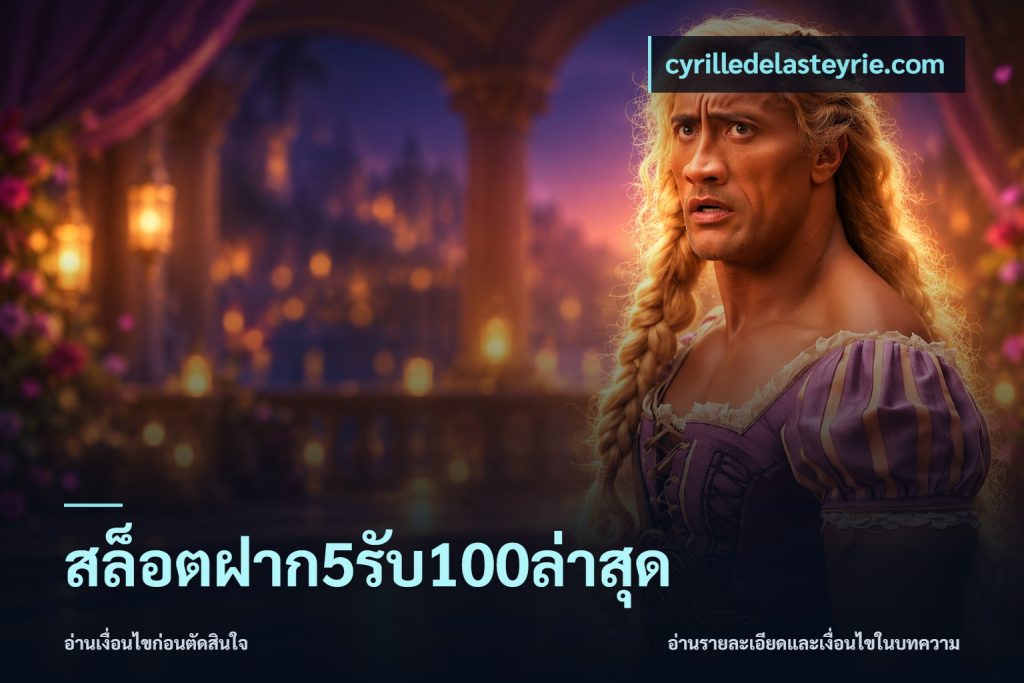 สล็อตฝาก5รับ100ล่าสุด