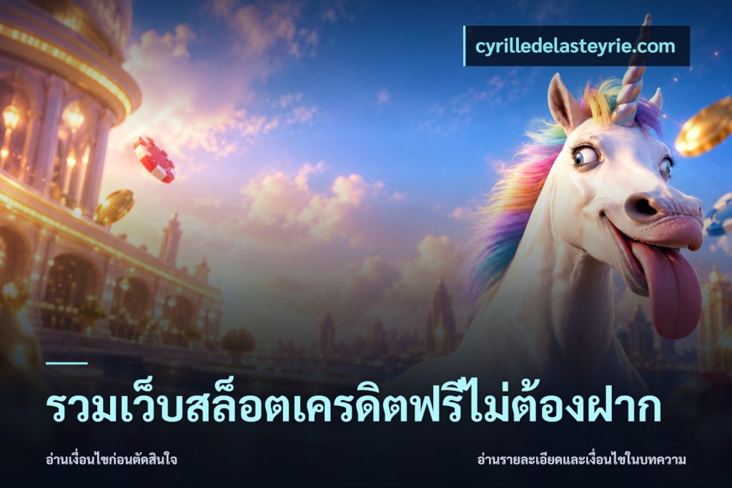 รวมเว็บสล็อตเครดิตฟรีไม่ต้องฝาก