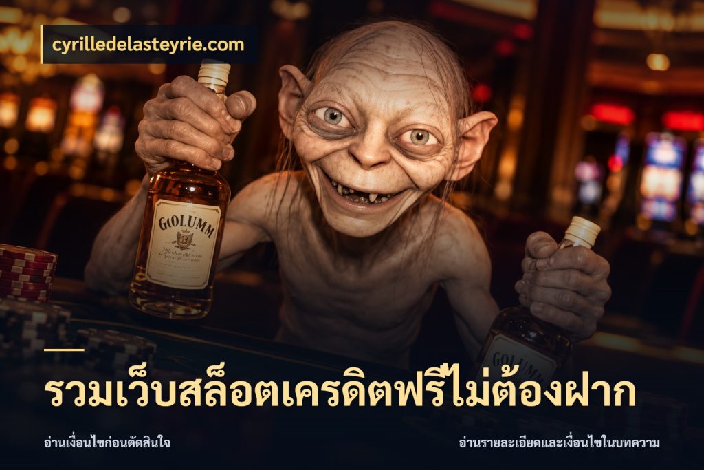 รวมเว็บสล็อตเครดิตฟรีไม่ต้องฝาก สีสันของเครดิตฟรีและเกมแนวที่ชอบ ในมุม cyrilledelasteyrie.com