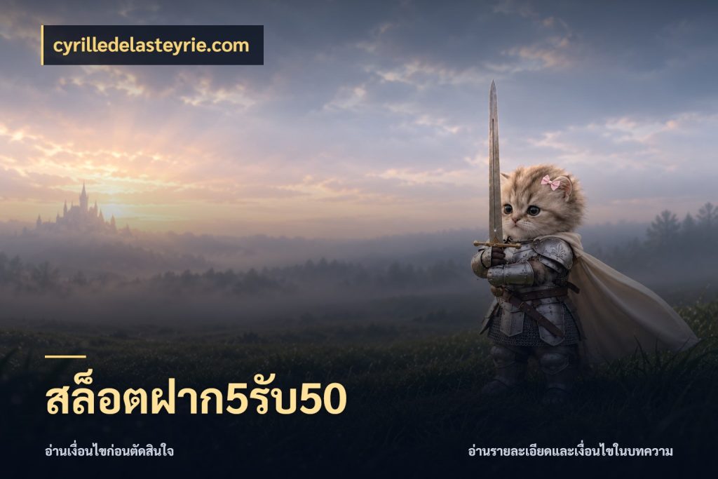 สล็อตฝาก5รับ50 cyrilledelasteyrie.com สายโบนัสเลือกจังหวะสนุกได้อย่างไร