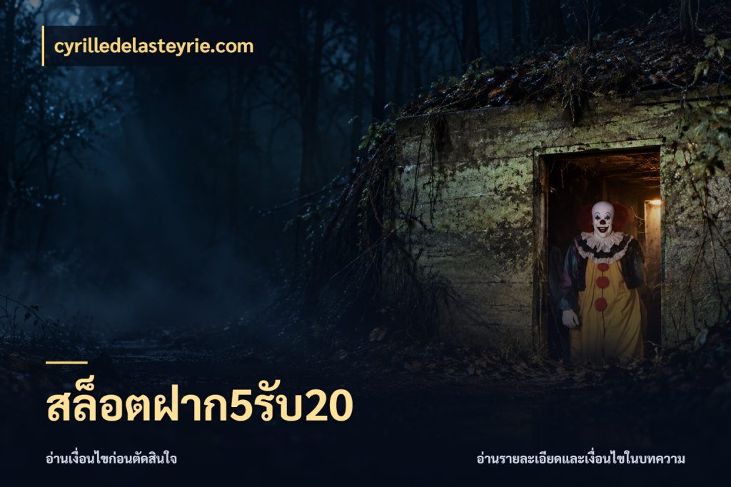 สล็อตฝาก5รับ20 เปิดมุมโปรให้เข้ากับเกมแนวโปรด ในมุม cyrilledelasteyrie.com