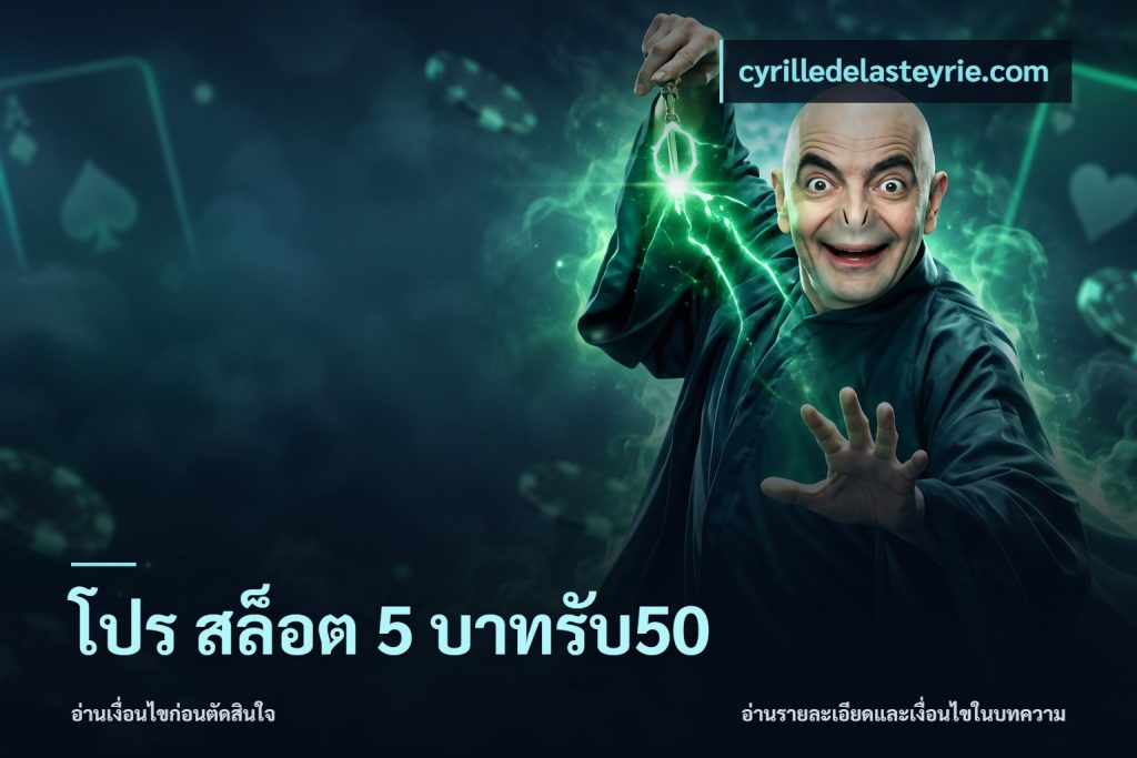 โปร สล็อต 5 บาทรับ50