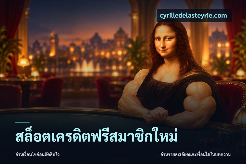 สล็อตเครดิตฟรีสมาชิกใหม่