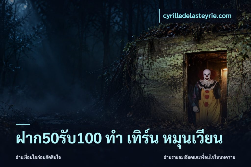 ฝาก50รับ100 ทํา เทิร์น หมุนเวียน